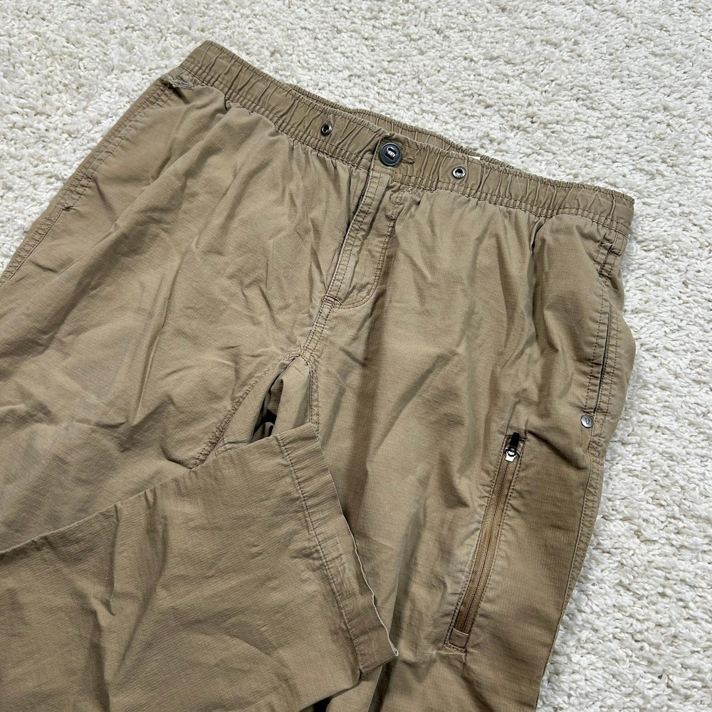 Vuori Ripstop Climber Pants XL Khaki Tan Stretch Hiking Outdoor 30" Inseam